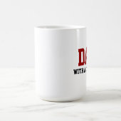 Papa avec une tasse de café du capital D (Centre)