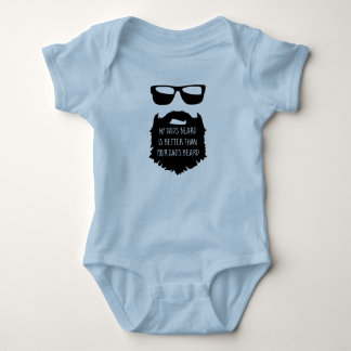 Papa baard Baby Een stuk lichaamsdeel Romper