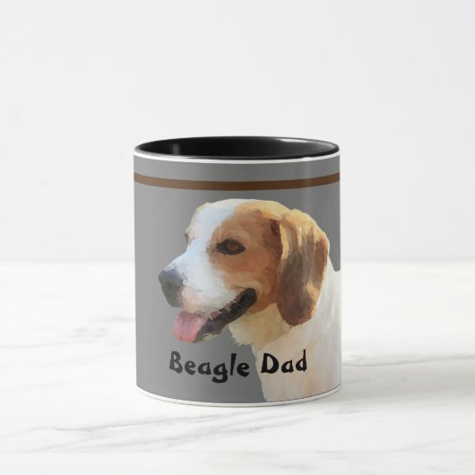 "Papa Beagle" Mug (Centre)