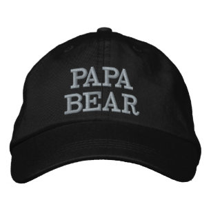 Papa Bear Casquette   Don du jour du père