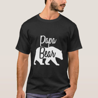 Papa Bear Chemise T-Shirt Correspondant Famille Ou