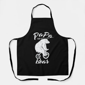 Papa Bear Cool Design Schort