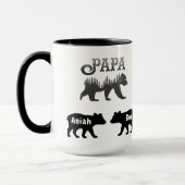 Papa Bear et Cubs Coffee Mug (Gauche)