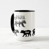 Papa Bear et Cubs Coffee Mug (Devant gauche)