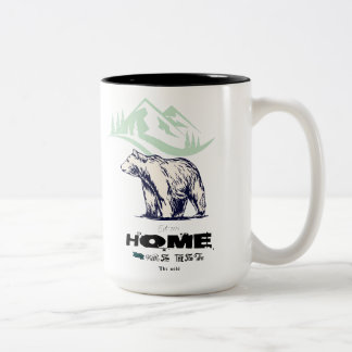 Papa Bear Mug - Cadeau de Fête des pères unique, P