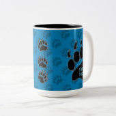 Papa Bear Papa Family Mug (Devant droit)