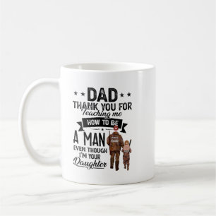 Papa bedankt je voor shirt koffiemok
