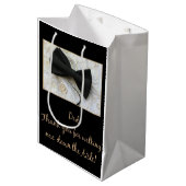 Papa-Bedankt voor het aflopen van Aisle Medium Cadeauzakje (Voorkant Gekanteld)