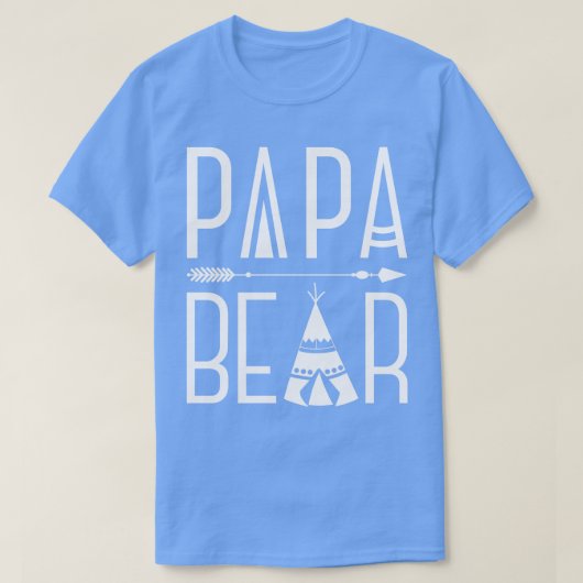 Papa-Beer (2) T-shirt (Design voorkant)