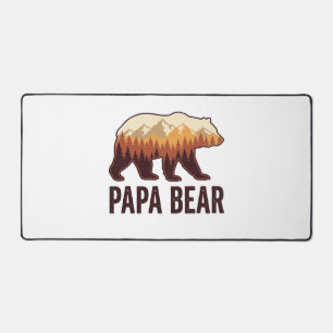 Papa Beer Beer Silhouet Vintage Forest T-Shirt_1 Bureaumat