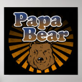 Papa Beer, Cool Fathers Day  look Poster (Voorkant)