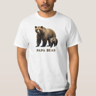 *~* PAPA BEER Cub Vaderdag Gift AP86 T-shirt