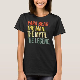 Papa Beer het Man de mythe de legendes het beste p T-shirt
