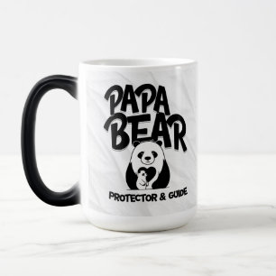 Papa Beer Mok - Beschermer & Gids Panda Design