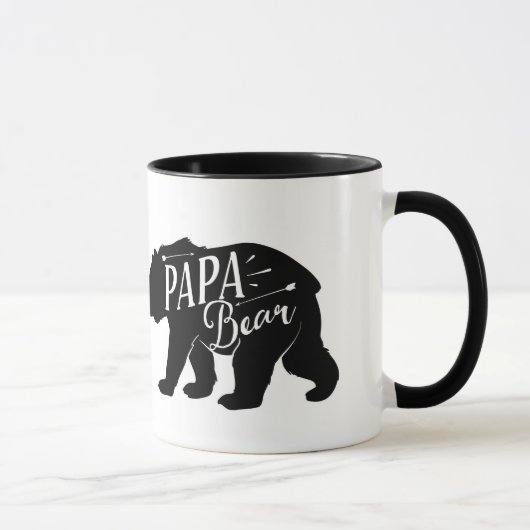 Papa Beer Mok, Papa Beer Cup, pap of papa gift Mok (Rechts)