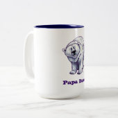 Papa Beer Polar Beer Mok (Voorkant links)