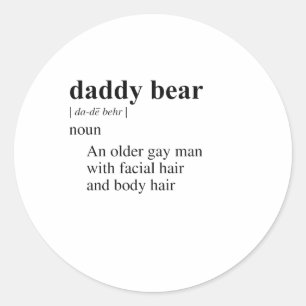 PAPA BEER RONDE STICKER