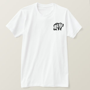 Papa Beer Silhouet.Zwart T-shirt
