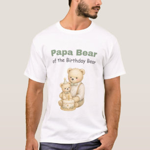Papa Beer Verjaardagsshirt T-shirt