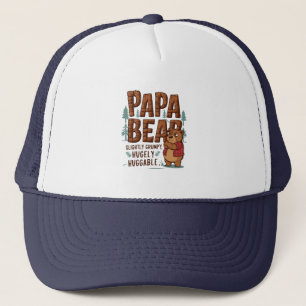 Papa Beer Vibes - enigszins chagrijnig, enorm knuf Trucker Pet