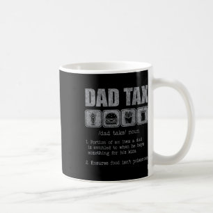 Papa Belastingdefinitie Grappig Papa Belastinggrap Koffiemok