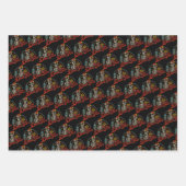 Papa Belastingdienst zorgt ervoor dat het geen gif Inpakpapier Vel (Voorkant)