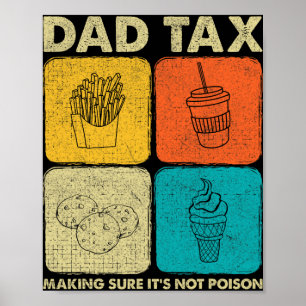 Papa Belastingdienst zorgt ervoor dat het geen ver Poster