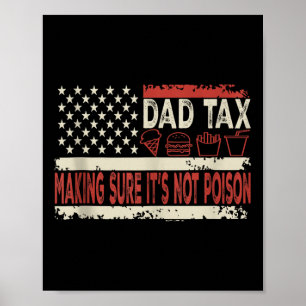 Papa Belastingdienst zorgt ervoor dat zijn vergif Poster