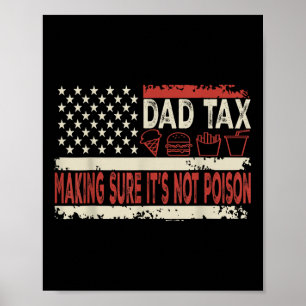 Papa Belastingdienst zorgt ervoor dat zijn vergif Poster