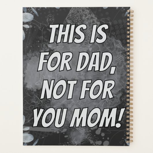 Papa, bende planner (Achterkant)