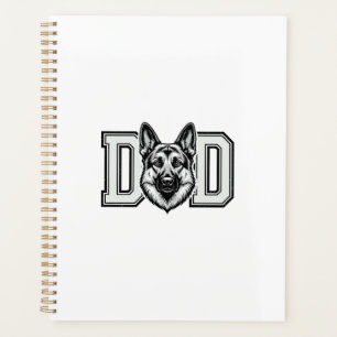 Papa Berger Allemand Vintage Vector Design de T-sh