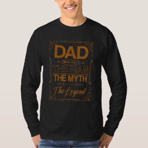 Papa beste nr.1 het Man de mythe de legendebok T-shirt