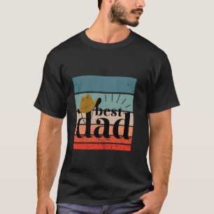 Papa beste vader liefde hoed cowboy familie held s t-shirt