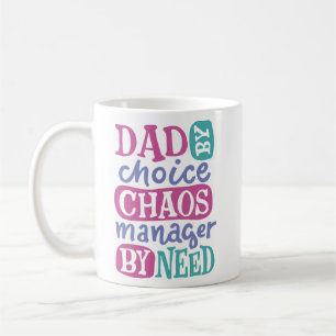 Papa bij Choice Chaos Manager op aanvraag Koffiemok