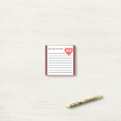 Papa, blague du jour" Fête des pères Post-It Note (Sur un bureau)