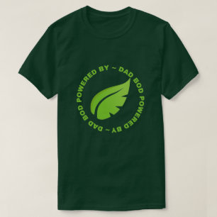 Papa Bod aangedreven door Planten T-shirt