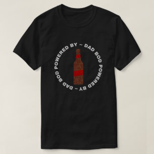 Papa Bod Actionné Par T-Shirt Parties scintillant