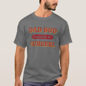Papa Bod Alimenté Par T-Shirt Burgers (Devant)