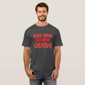 Papa Bod Alimenté Par T-Shirt Candy (Devant entier)