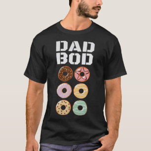 Papa Bod Donut Six Pack Gym T-shirt
