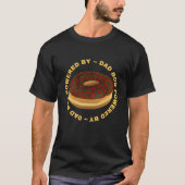 Papa Bod met Donuts T-shirt (Voorkant)