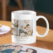 Papa Bonus Moderne | Tasse à café avec collage de
