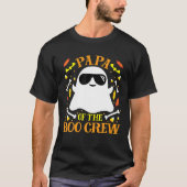 Papa Boo Crew Ghost Matching Family Set Opa T-shirt (Voorkant)