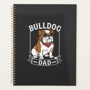 Papa Bouledogue Chien Lunettes de soleil Bandana
