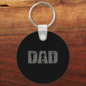 Papa Boxer Vaders Dag Boksen Liefhebber Box Gift T Sleutelhanger (Voorkant)