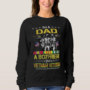 Papa Boyvriend Vietnam Veteraan militaire Mannen Trui
