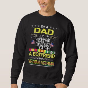 Papa Boyvriend Vietnam Veteraan militaire Mannen Trui