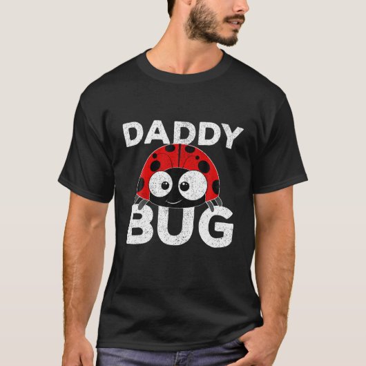 Papa Bug Funny Ladybug Lover Cute Dad Day T-shirt (Voorkant)