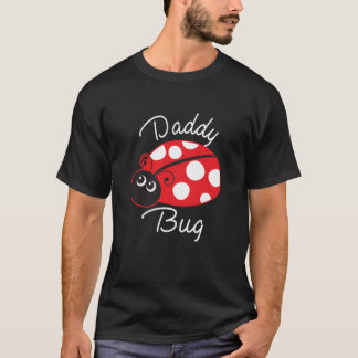 Papa Bug Ladybug Papa Gift voor papa T-shirt