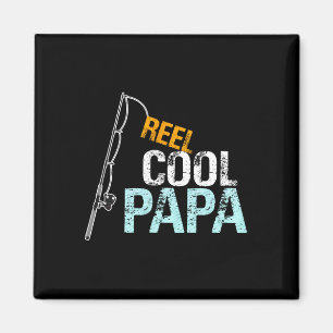 Papa cadeau van kleindochter kleinzoon Reel Cool P Magneet